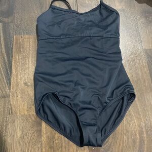 Balera MC medium children's dance leotard black